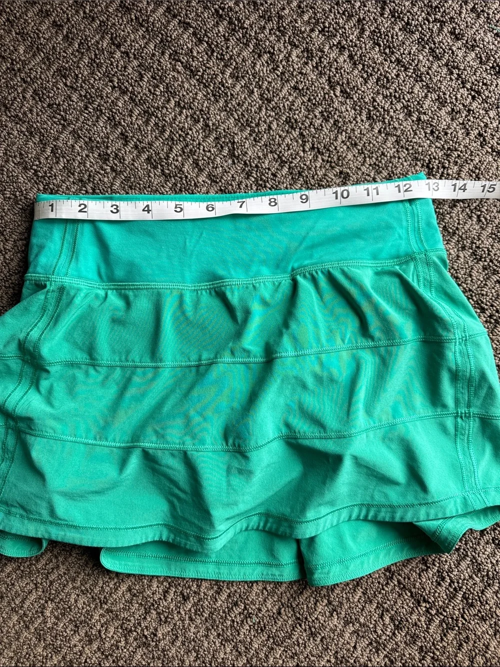 Lululemon Green Women's Athletic/Tennis Skort